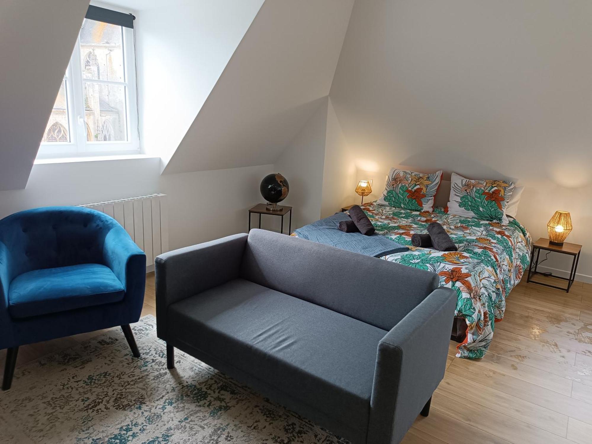 Elegant Studio ~Hyper Centre~ Appartement Coutances Buitenkant foto